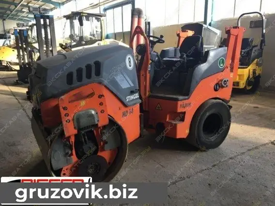 Дорожный каток HAMM HD 14 VT 2008 года б/у