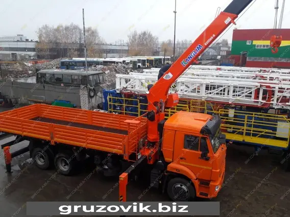 Самопогрузчик Камаз 65115 2018 года б/у фото 6