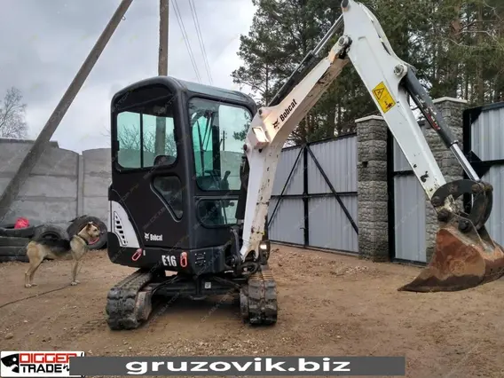 Экскаватор Bobcat E16 2014 года б/у фото 12