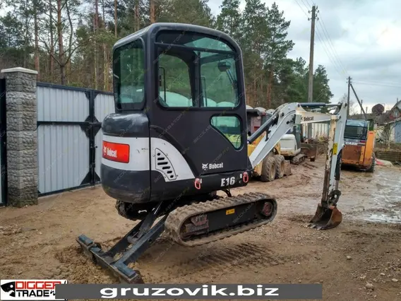Экскаватор Bobcat E16 2014 года б/у фото 4