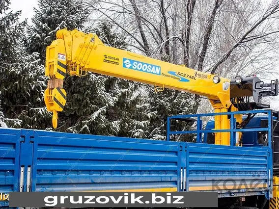 Кран-манипулятор Soosan SCS746L 2018 года б/у
