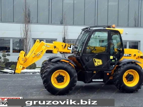 Телескопический погрузчик JCB LOADALL 531-70 2012 года б/у фото 7