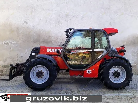 Телескопический погрузчик Manitou MLT 735-120 2011 года б/у фото 2