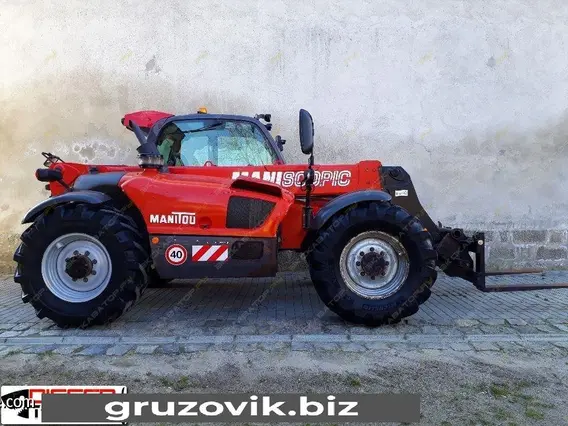 Телескопический погрузчик Manitou MLT 735-120 2011 года б/у фото 4