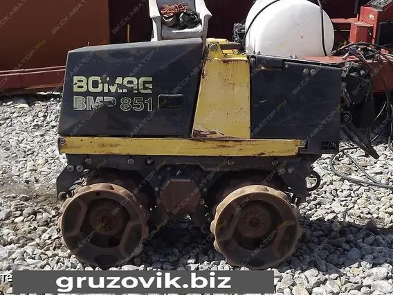 Дорожный каток Bomag BMP 851 2005 года б/у фото 2