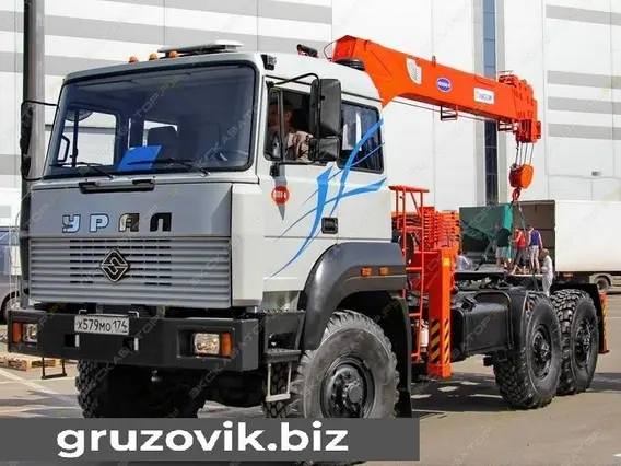 Тягач с КМУ Урал 44202 2019 года б/у