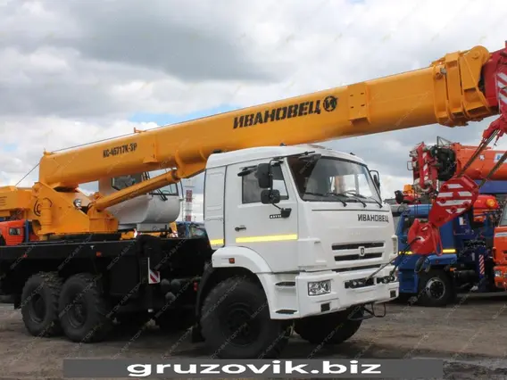 Автокран Камаз 43118 Ивановец КС-45717К-3Р 2026 года новый фото 5
