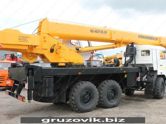 Автокран Камаз 43118 Ивановец КС-45717К-3Р 2026 года новый фото 7