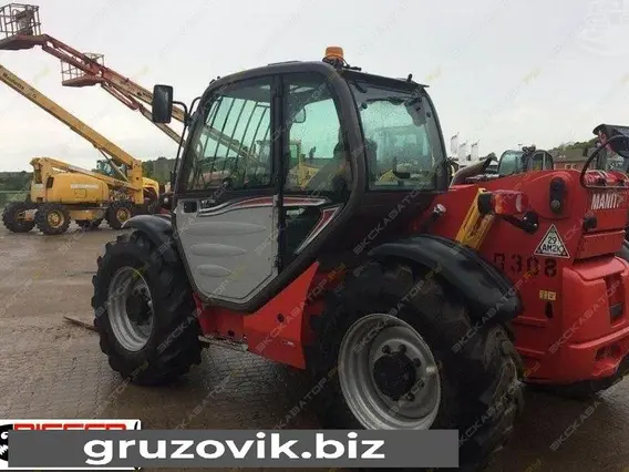 Телескопический погрузчик Manitou MT 732 2013 года б/у фото 2