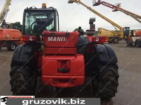 Телескопический погрузчик Manitou MT 732 2013 года б/у фото 7