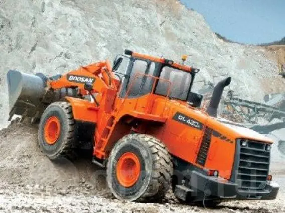 Фронтальный погрузчик Doosan DL420A 2018 года б/у фото 3