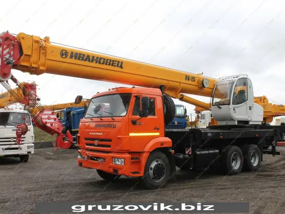 Автокран Камаз 65115 Ивановец КС-45717К-1Р 2026 года новый