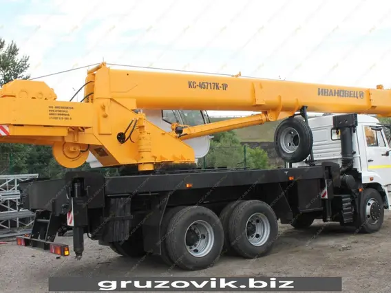 Автокран Камаз 65115 Ивановец КС-45717К-1Р 2026 года новый фото 6
