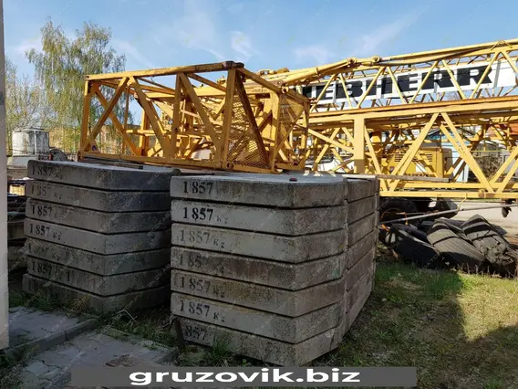 Башенный кран Liebherr 63K 1990 года б/у
