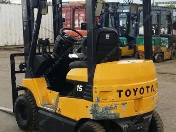 Вилочный погрузчик Toyota 7FB15 (7FBH15) 2001 года б/у фото 9