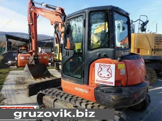 Экскаватор Kubota KX057-4 2011 года б/у фото 10