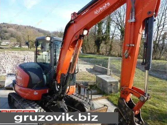 Экскаватор Kubota KX057-4 2011 года б/у фото 8