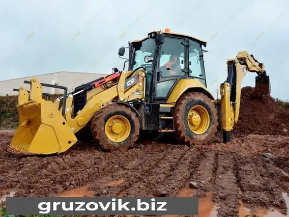 Экскаватор-погрузчик Caterpillar 428F2 2018 года б/у фото 2