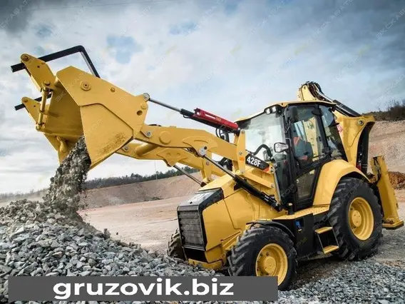 Экскаватор-погрузчик Caterpillar 428F2 2018 года б/у фото 4