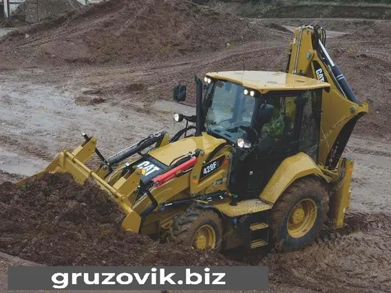 Экскаватор-погрузчик Caterpillar 428F2 2018 года б/у фото 8