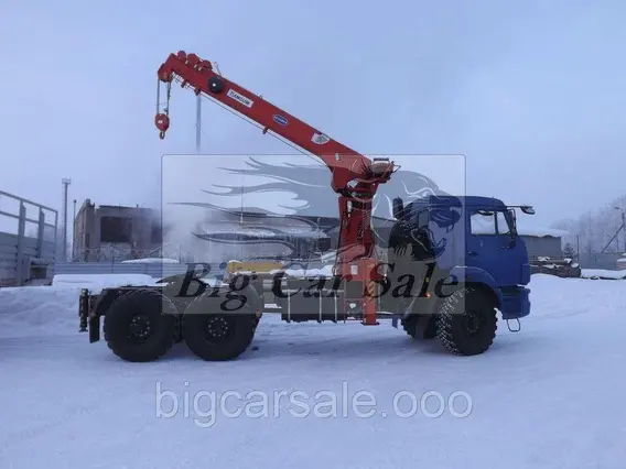 Тягач с КМУ Камаз 43118-46 2018 года новый фото 2