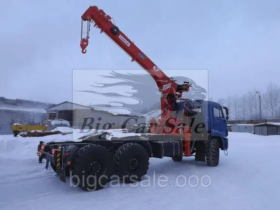 Тягач с КМУ Камаз 43118-46 2018 года новый
