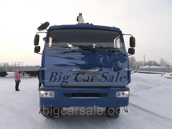 Тягач с КМУ Камаз 43118-46 2018 года новый фото 4
