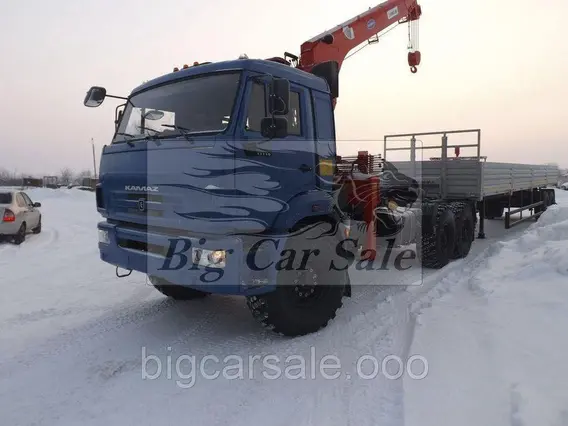 Тягач с КМУ Камаз 43118-46 2018 года новый фото 5