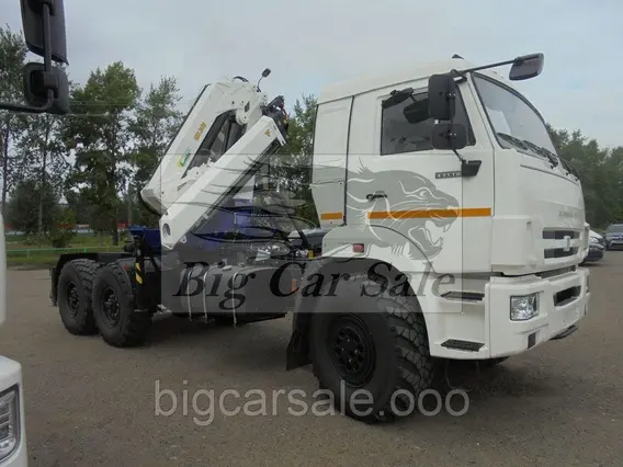 Тягач с КМУ Камаз 43118-46 2018 года новый