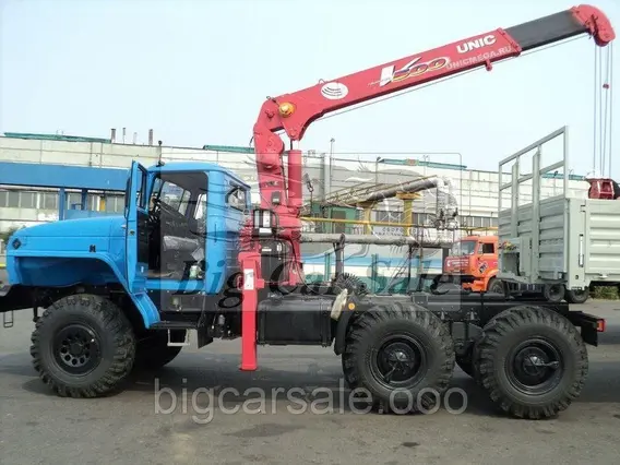Тягач с КМУ Урал 4320 2018 года новый фото 3