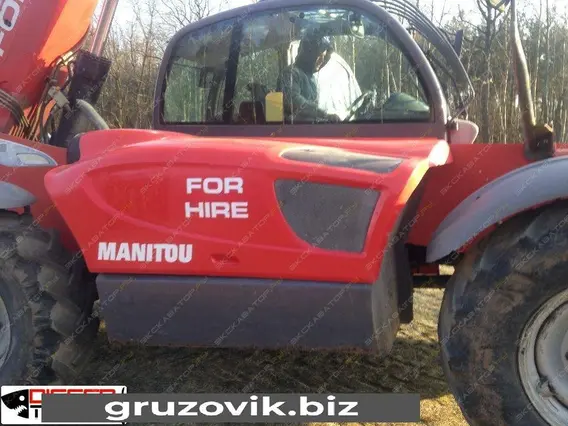 Телескопический погрузчик Manitou MT 1440 2008 года б/у фото 2