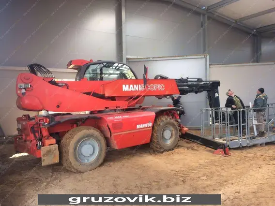 Телескопический погрузчик Manitou MRT 1850 2009 года б/у фото 8