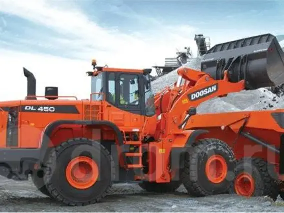 Фронтальный погрузчик Doosan DL450A 2019 года б/у фото 2