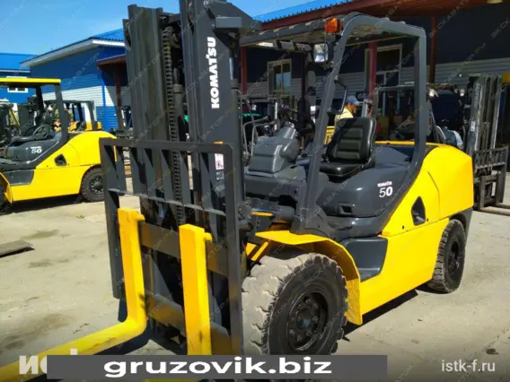 Вилочный погрузчик Komatsu FD50AYT-10 2011 года б/у