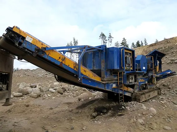 Дробильная установка FINTEC SANDVIK 1107 2007 года б/у фото 2