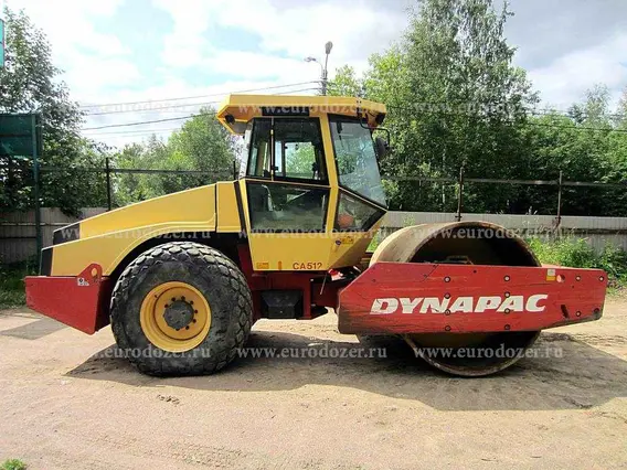 Дорожный каток Dynapac CA512D 2008 года б/у фото 3