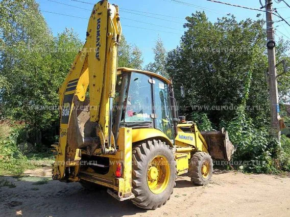 Экскаватор-погрузчик Komatsu WB93 R-5 2008 года б/у фото 4