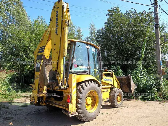 Экскаватор-погрузчик Komatsu WB93 R-5 2008 года б/у фото 4