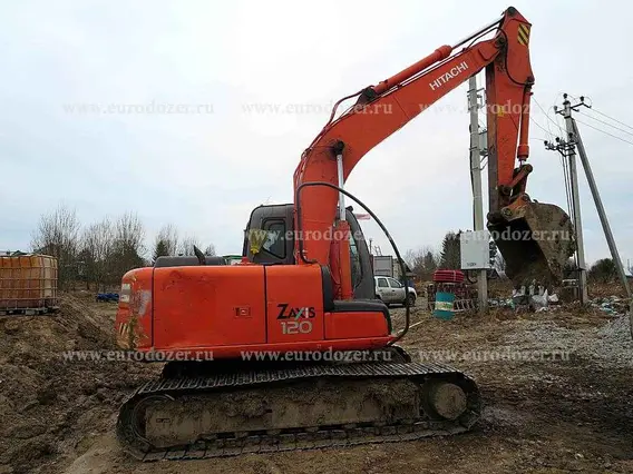Экскаватор Hitachi ZX120 2007 года б/у фото 4