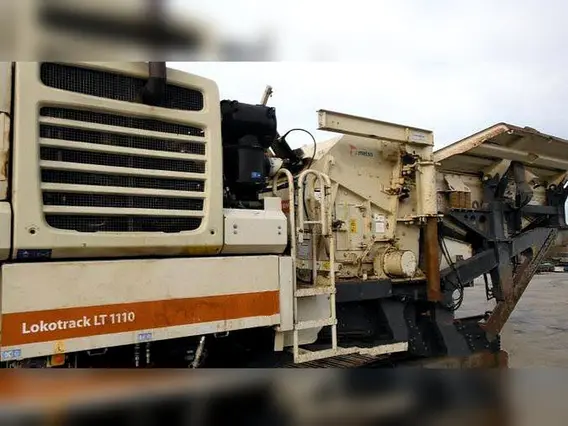 Дробильная установка Metso Lokotrack LT1110 2013 года б/у фото 4