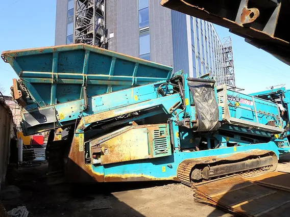 Дробильная установка Powerscreen Warrior 1800 2013 года б/у фото 4