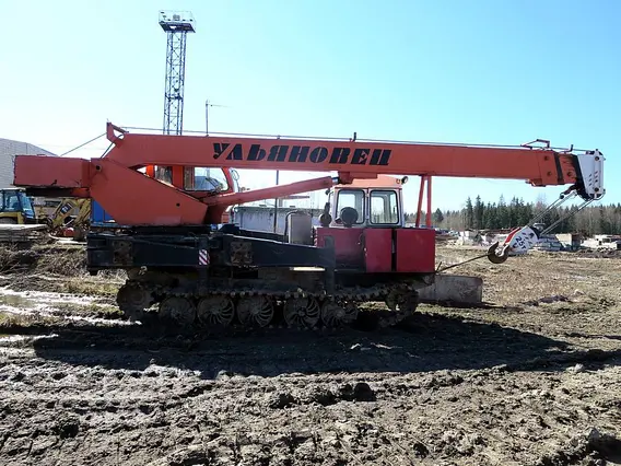 Гусеничный кран Ульяновец МКТ - 25.9 2012 года б/у фото 3
