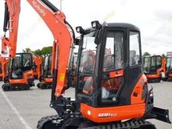 Экскаватор-погрузчик Kubota KX101-3a 2018 года б/у фото 2