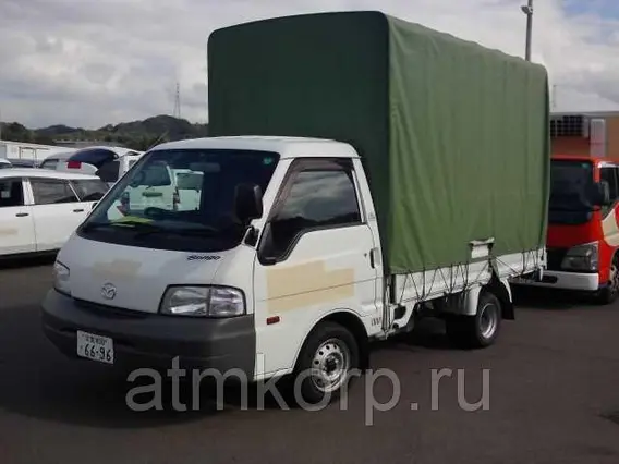 Тентованный грузовик Mazda BONGO SKP2T 2012 года б/у