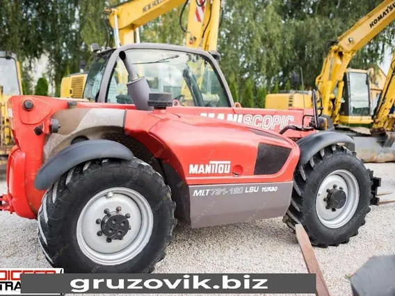 Телескопический погрузчик Manitou MLT 731-120 LSU 2008 года б/у фото 2