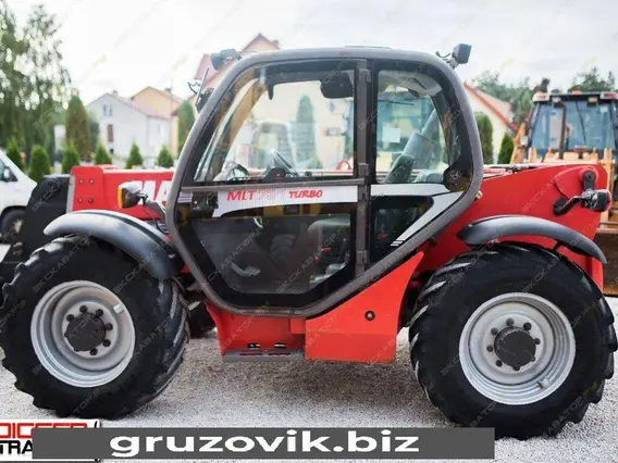 Телескопический погрузчик Manitou MLT 731-120 LSU 2008 года б/у фото 4