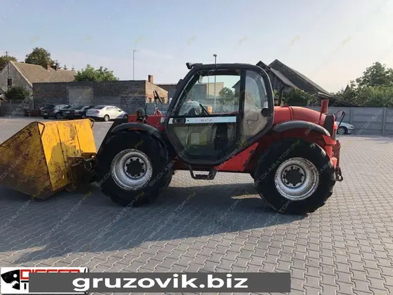 Телескопический погрузчик Manitou MLT 627-T 2006 года б/у фото 4