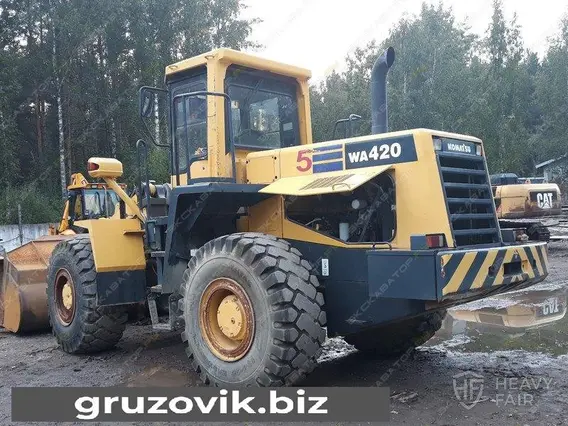 Экскаватор Komatsu WA420-3 2013 года б/у фото 2
