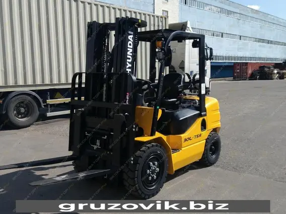 Вилочный погрузчик Hyundai 35L-7SA 2018 года б/у фото 2