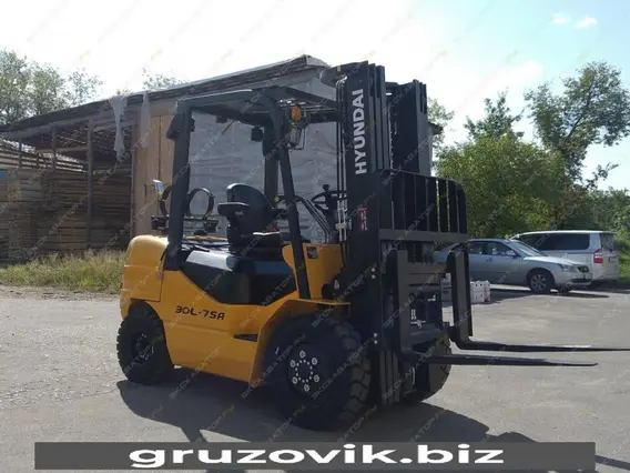 Вилочный погрузчик Hyundai 25L-7SA 2018 года б/у фото 2